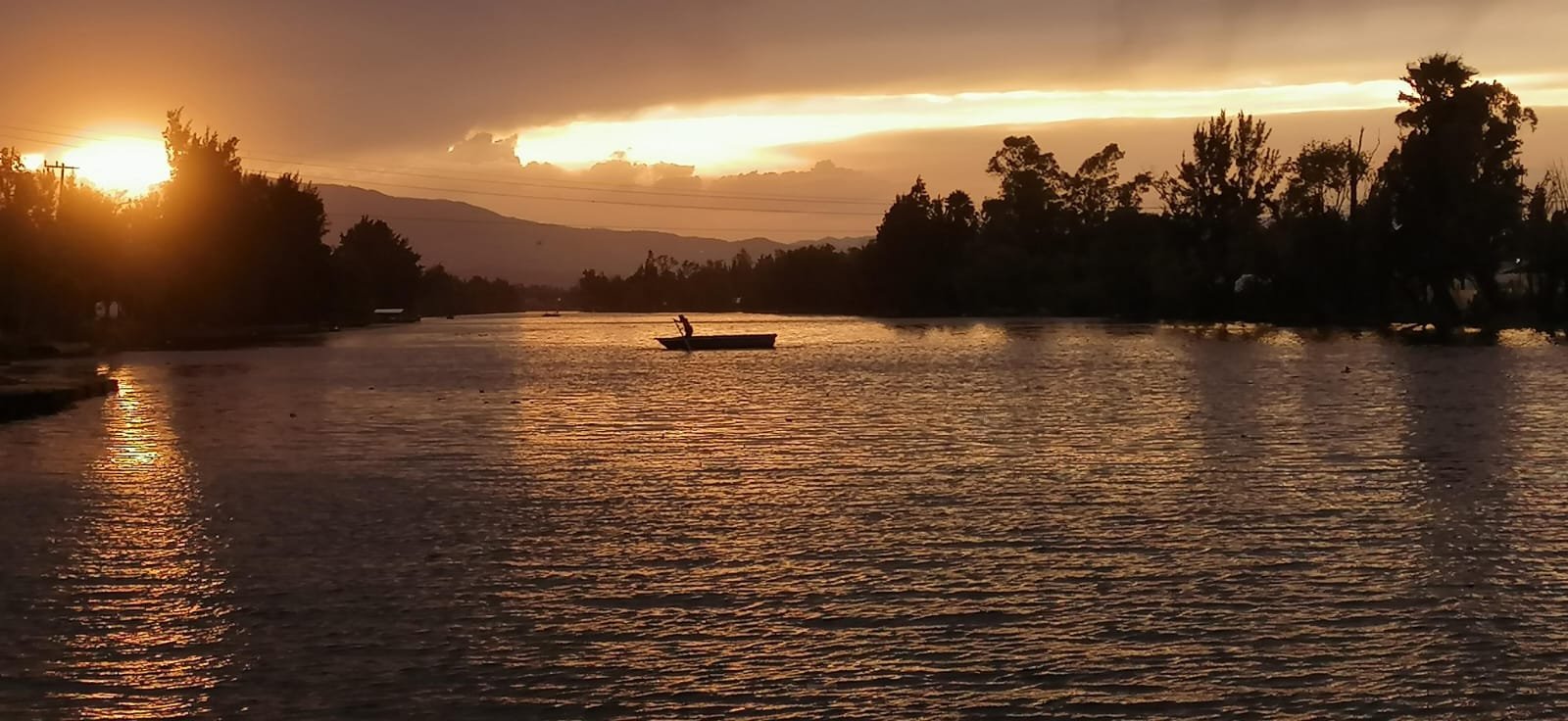 Atardecer Xochimilco